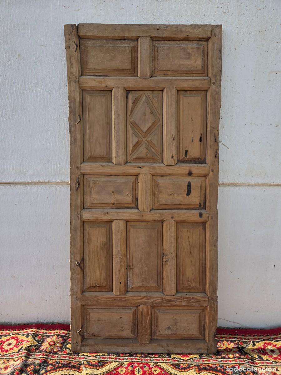 Antig&uuml;edades: Puerta antigua de interior - Foto 1