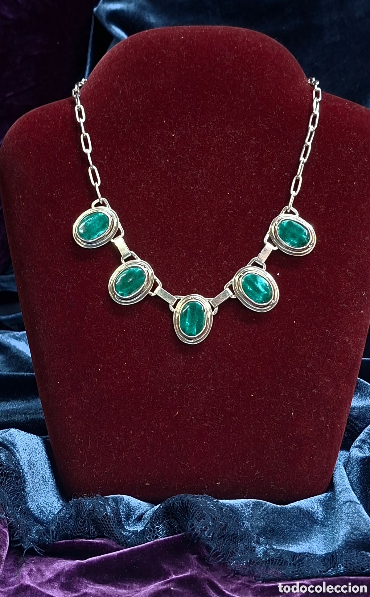 Oggetti Antichi: COLLAR DE PLATA DEL SIGLO XX