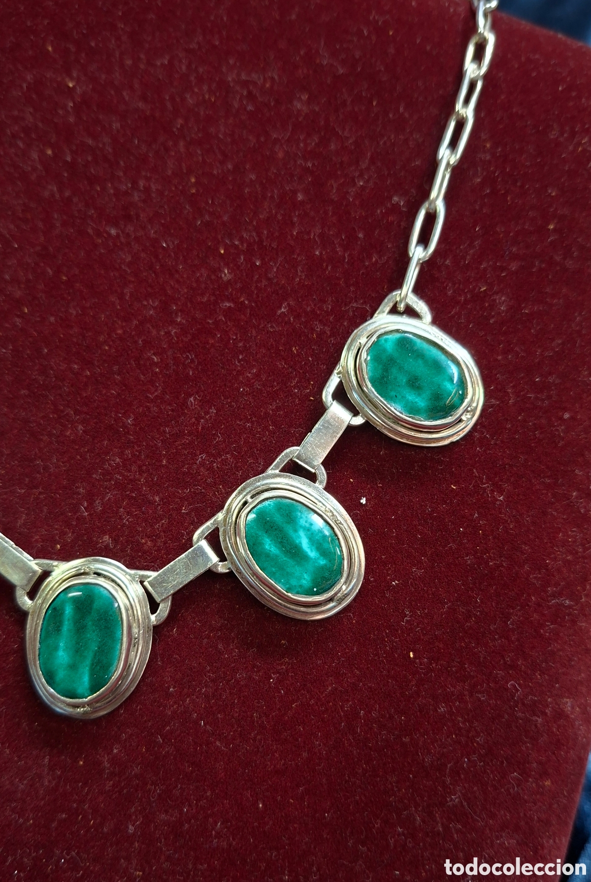 Antig&uuml;edades: COLLAR DE PLATA DEL SIGLO XX - Foto 9