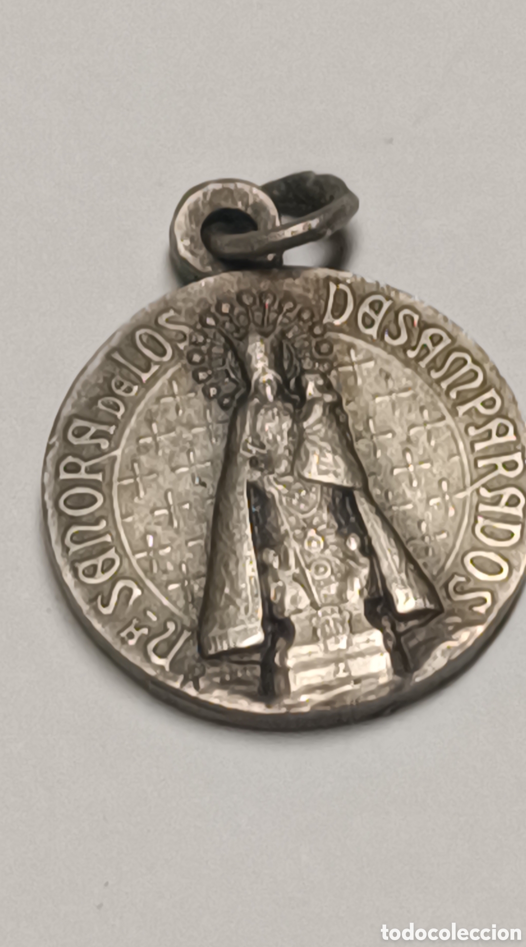Antig&uuml;edades: Medalla coraz&oacute;n de jes&uacute;s y nuestra se&ntilde;ora de los desamparados