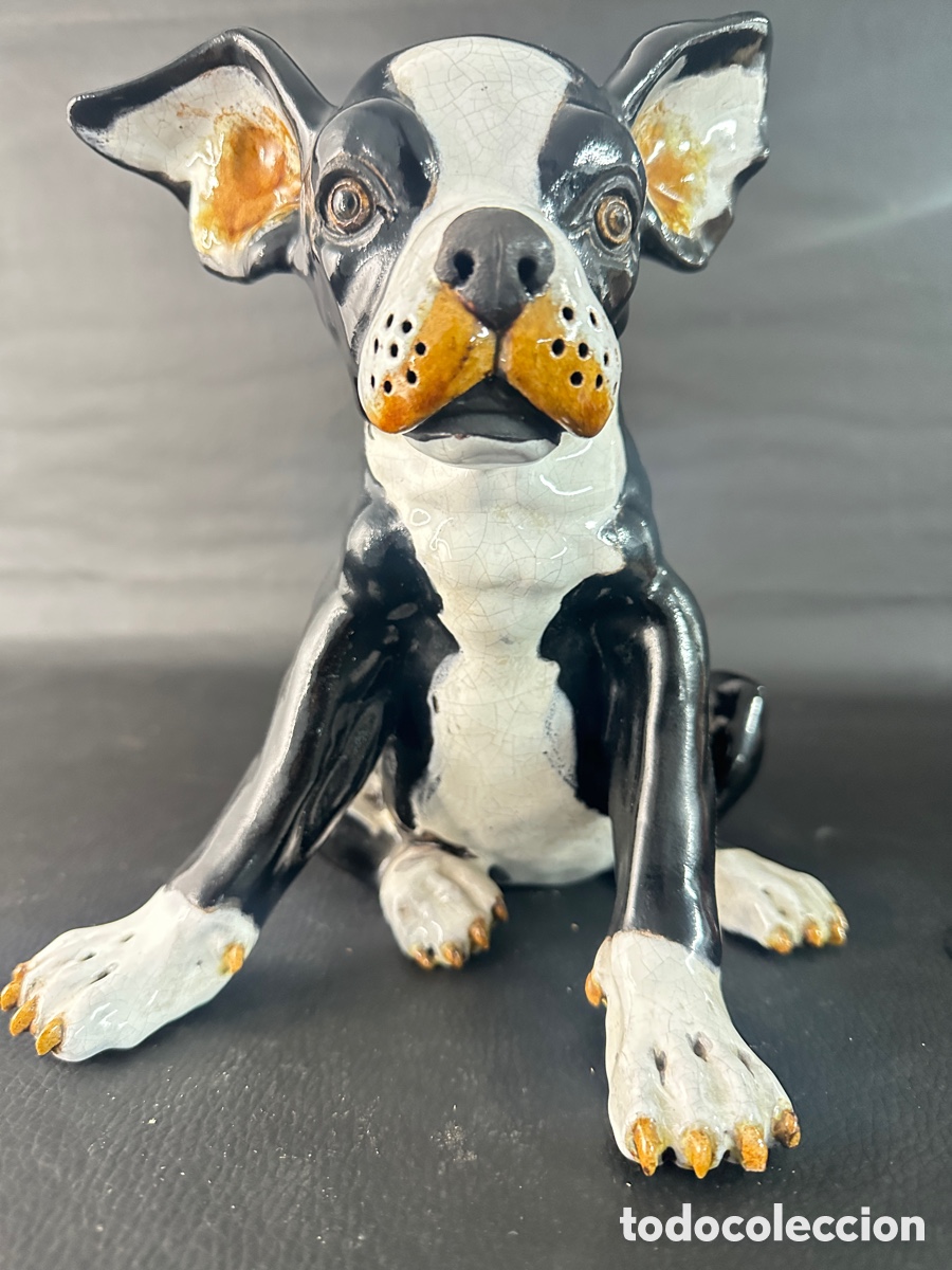 Antiques: FIGURA DE PORCELANA. PERRO