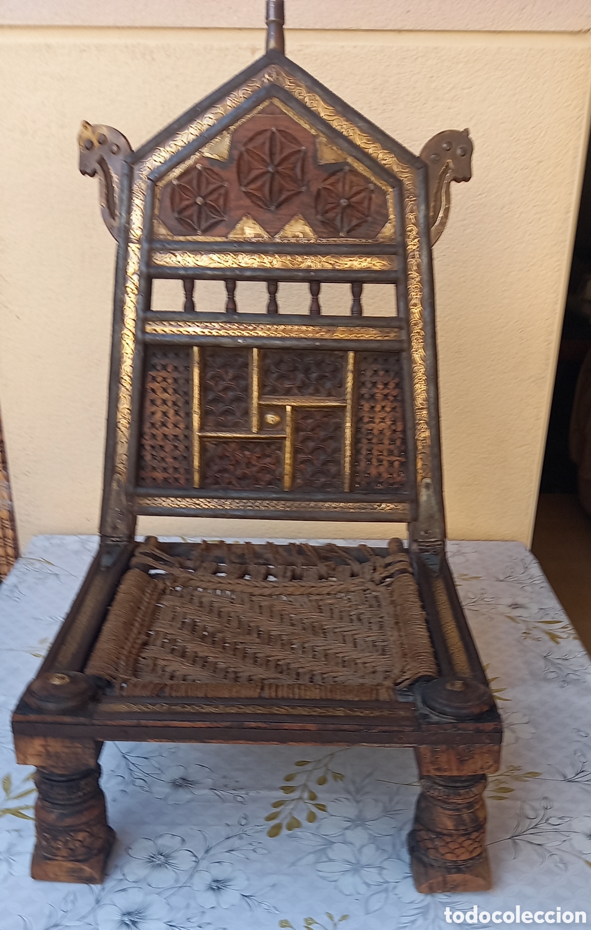 Antiquit&auml;ten: SILLA CEREMONIAL PIDHA. PP.S.XX. RAJASTAN-PUNJAB INDIA.