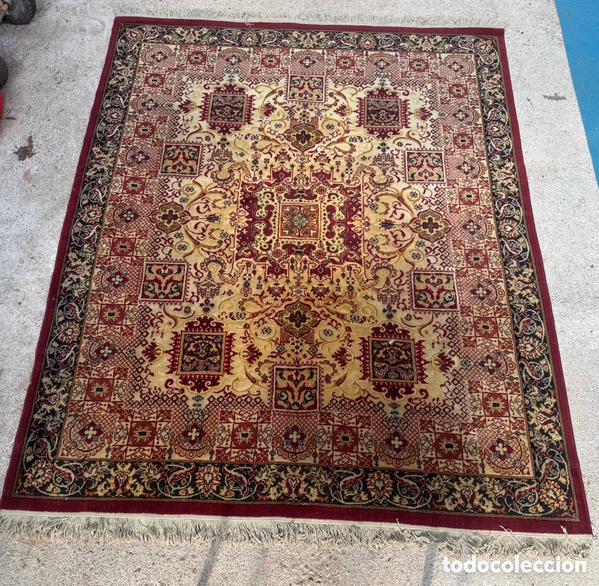 Antiquit&auml;ten: Antigua,preciosa y gran alfombra Persa!