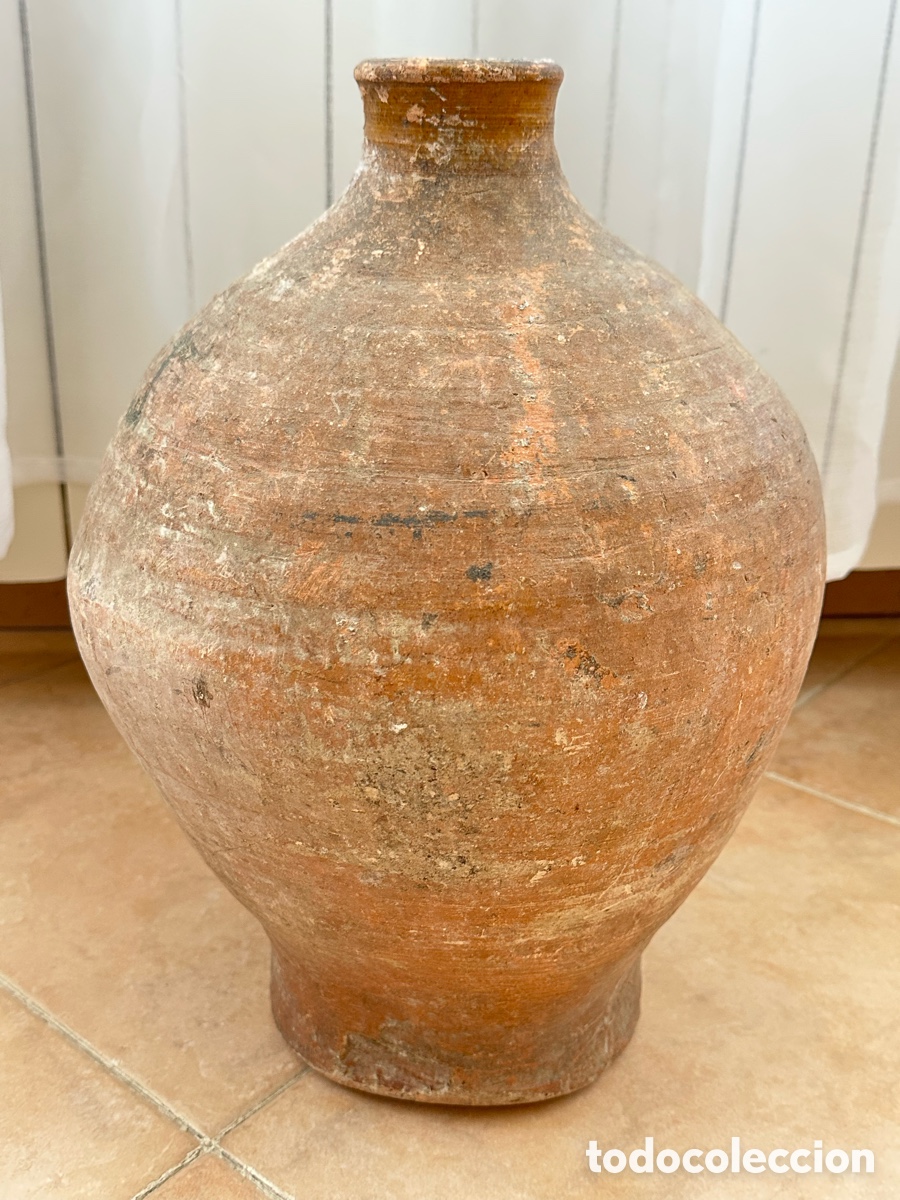 Antig&uuml;edades: Antiguo c&aacute;ntaro de barro - Foto 4