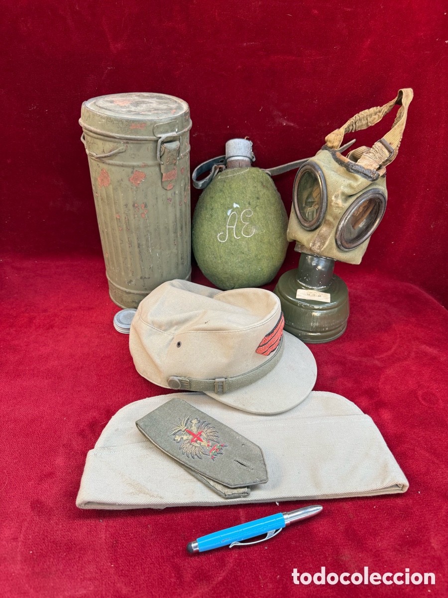 Antiquit&auml;ten: Bonito y antiguo conjunto de material militar!
