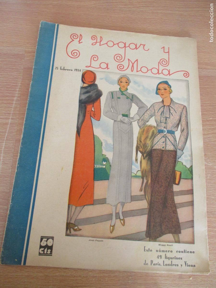 Antig&uuml;edades: REVISTA- EL HOGAR Y LA MODA. 25 FEBRERO 1934