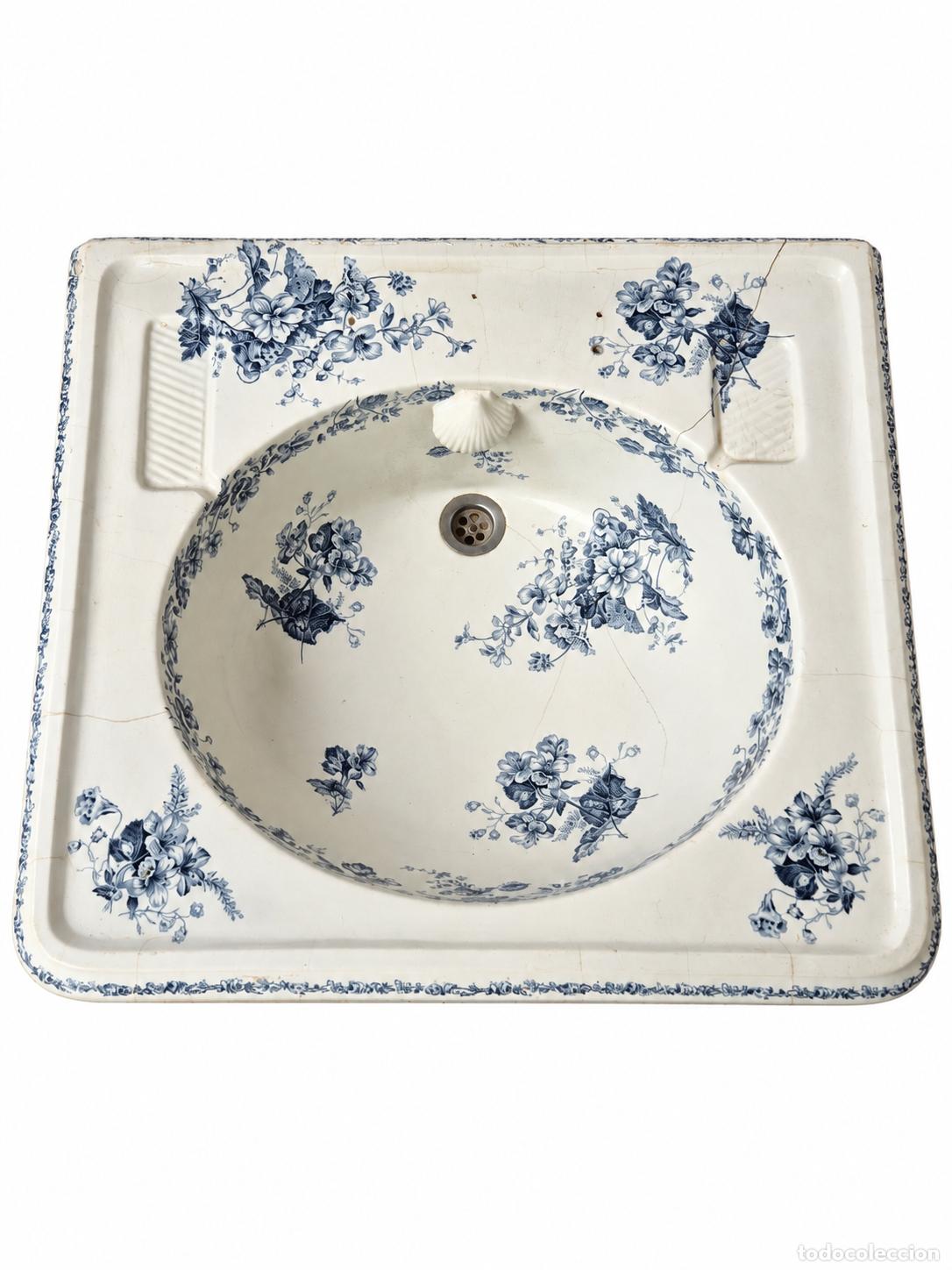 Antiquit&eacute;s: Antigua Pica Victoriana - Loza Fina - Johnson Brothers Hanley - S.XIX