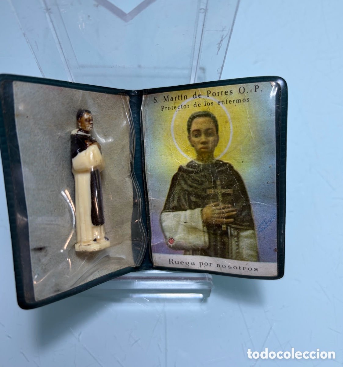 Antig&uuml;edades: Peque&ntilde;a cartera devocional San Martin de Porres