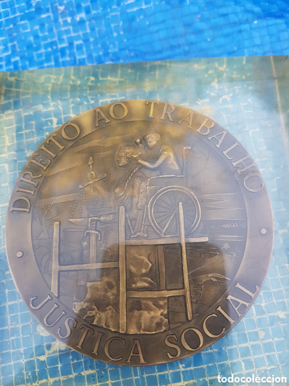 Antig&uuml;edades: MEDALLA DE BRONCE DE ADFA - Foto 2
