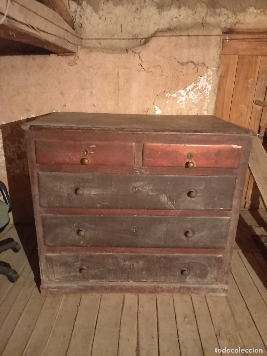 Antig&uuml;edades: C&oacute;moda antigua para restaurar - Foto 3