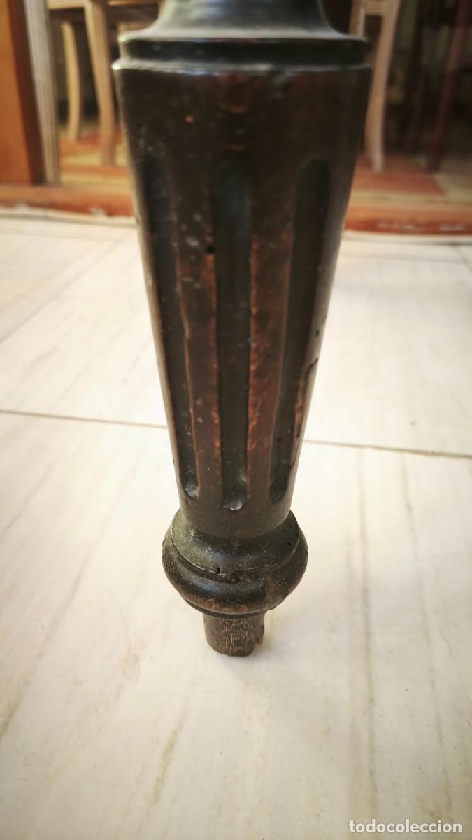 Antig&uuml;edades: Sof&aacute; butaca silla Isabelino - Foto 8