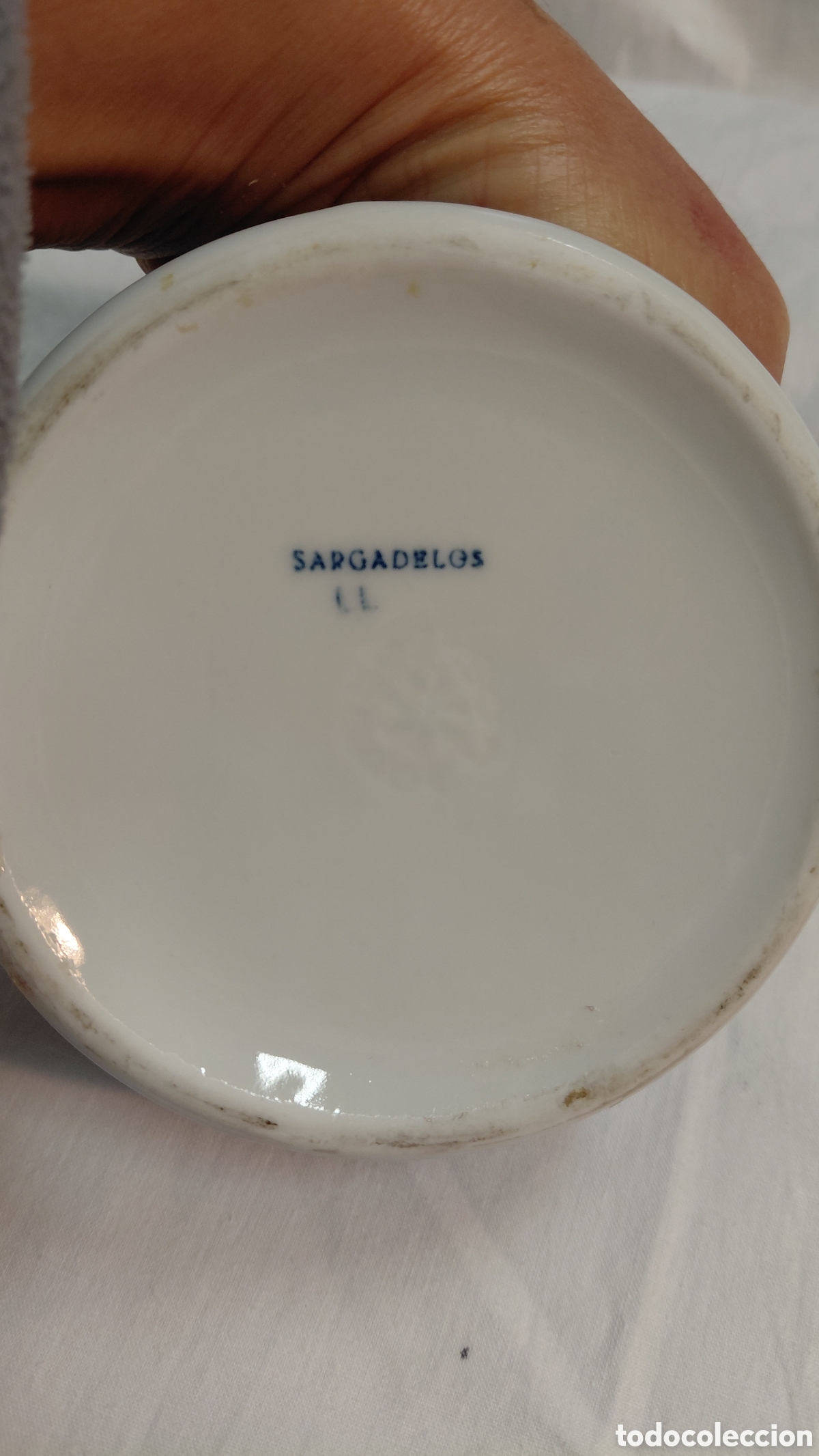 Antig&uuml;edades: CENICERO DE SARGADELOS CU&Ntilde;ADO EN LA BASE - Foto 3