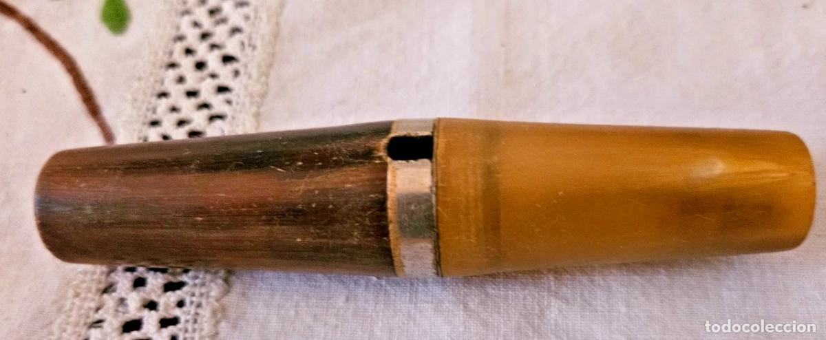 Antiquit&eacute;s: ANCIEN TIRE BOUCHON DE VOYAGE MECHE SPIRALE DISSIMULEE MANCHE EN CORNE