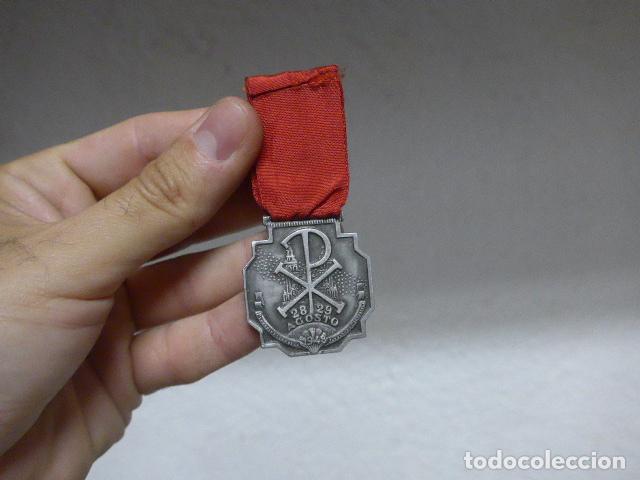Antiques: Antigua medalla religiosa de peregrinacion de 1948
