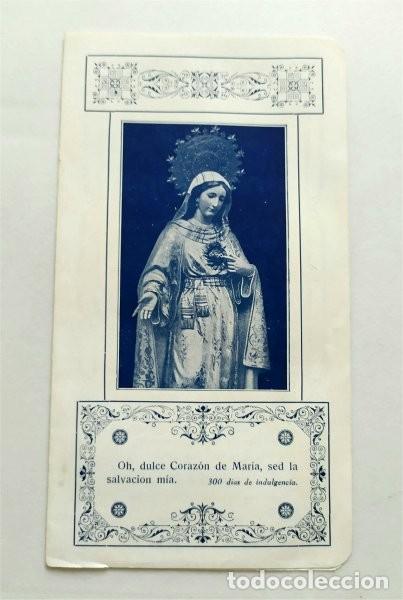 Antiguidades: Novena al Inmaculado Coraz&oacute;n de Mar&iacute;a. Misioneros y archicofrades de Almendralejo (Badajoz) 1918