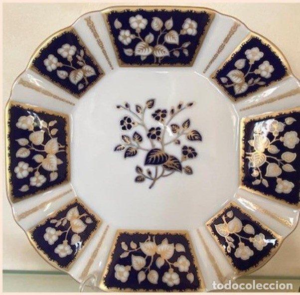 Antig&uuml;edades: Plato porcelana de Baviera pintado a mano