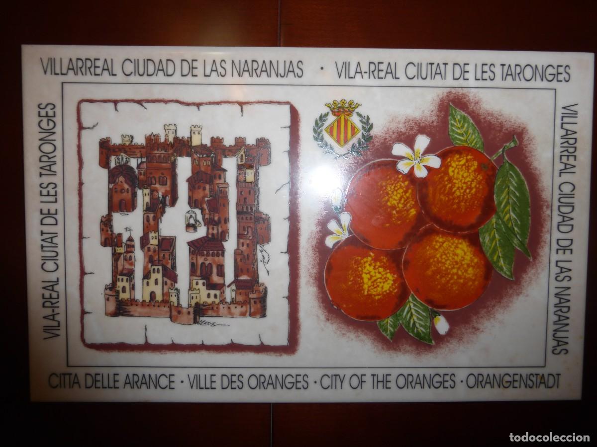 Antiques: Azulejo Porcelanosa Vila-real Ciudad de las Naranjas