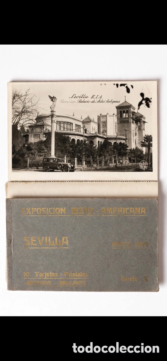 Antiques: Carnet original postales exposici&oacute;n universal 1929