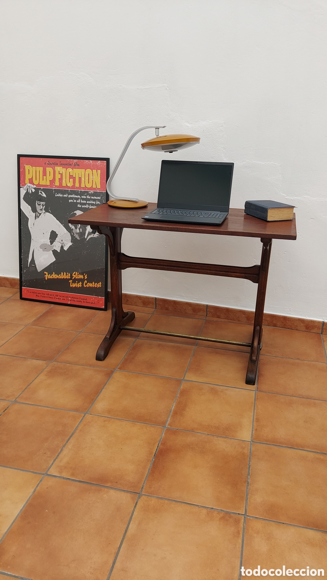 Antiguidades: Mesa de bistr&oacute; francesa circa 1930-1940