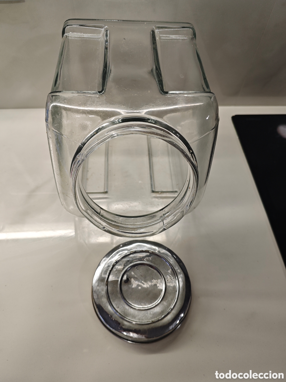Antig&uuml;edades: Caramelera de cristal - Foto 2