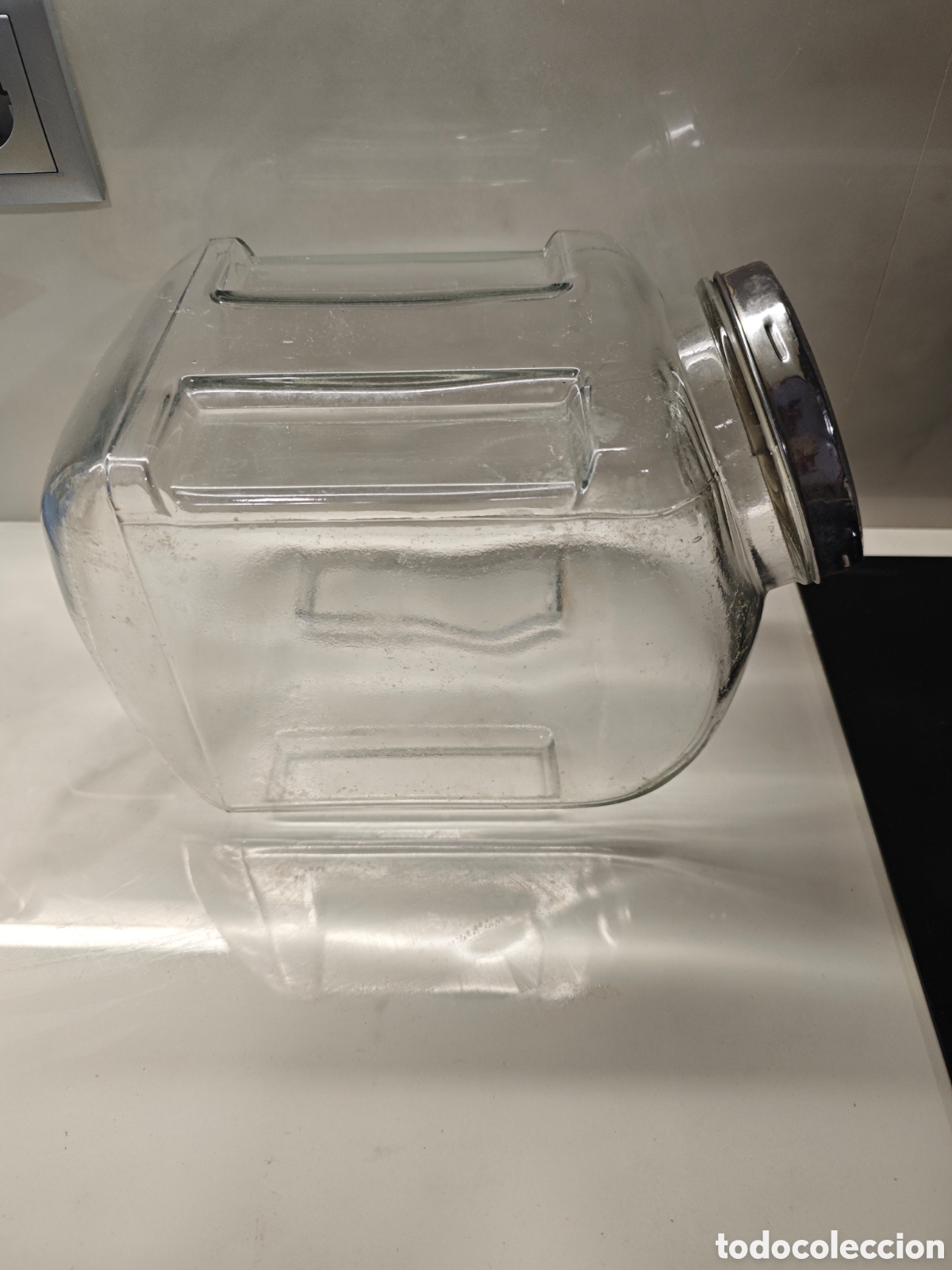 Antiques: Caramelera de cristal