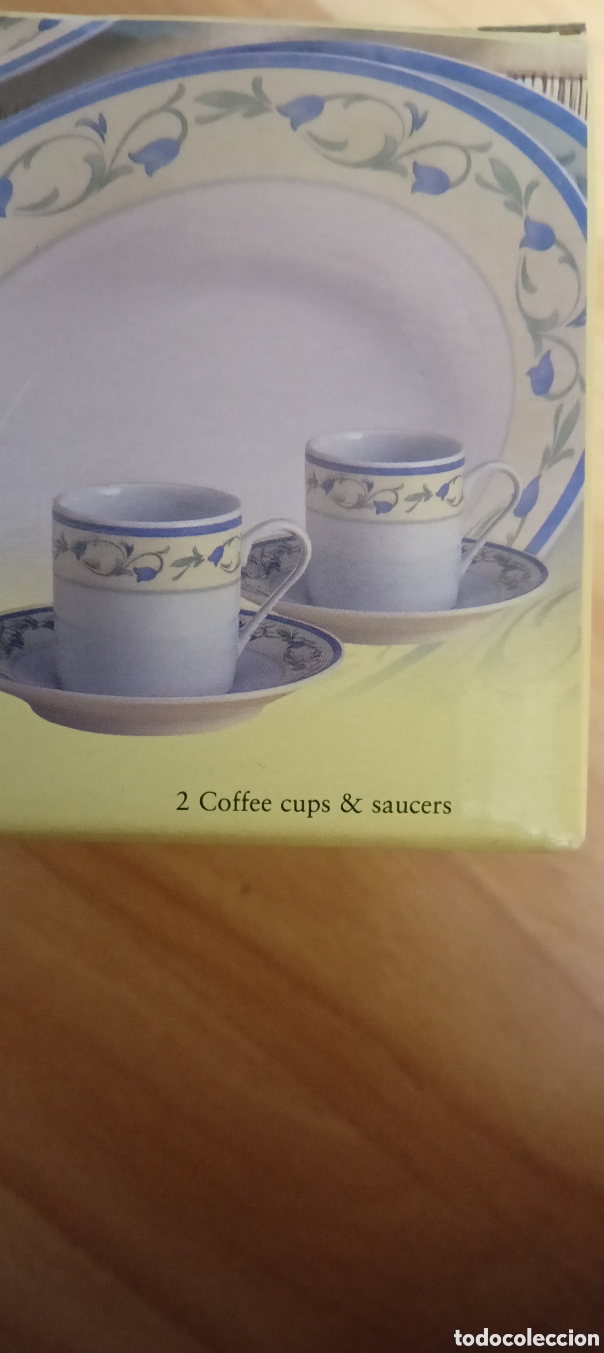 Antig&uuml;edades: Lote de 6 cajas de tazas de caf&eacute; - Foto 9