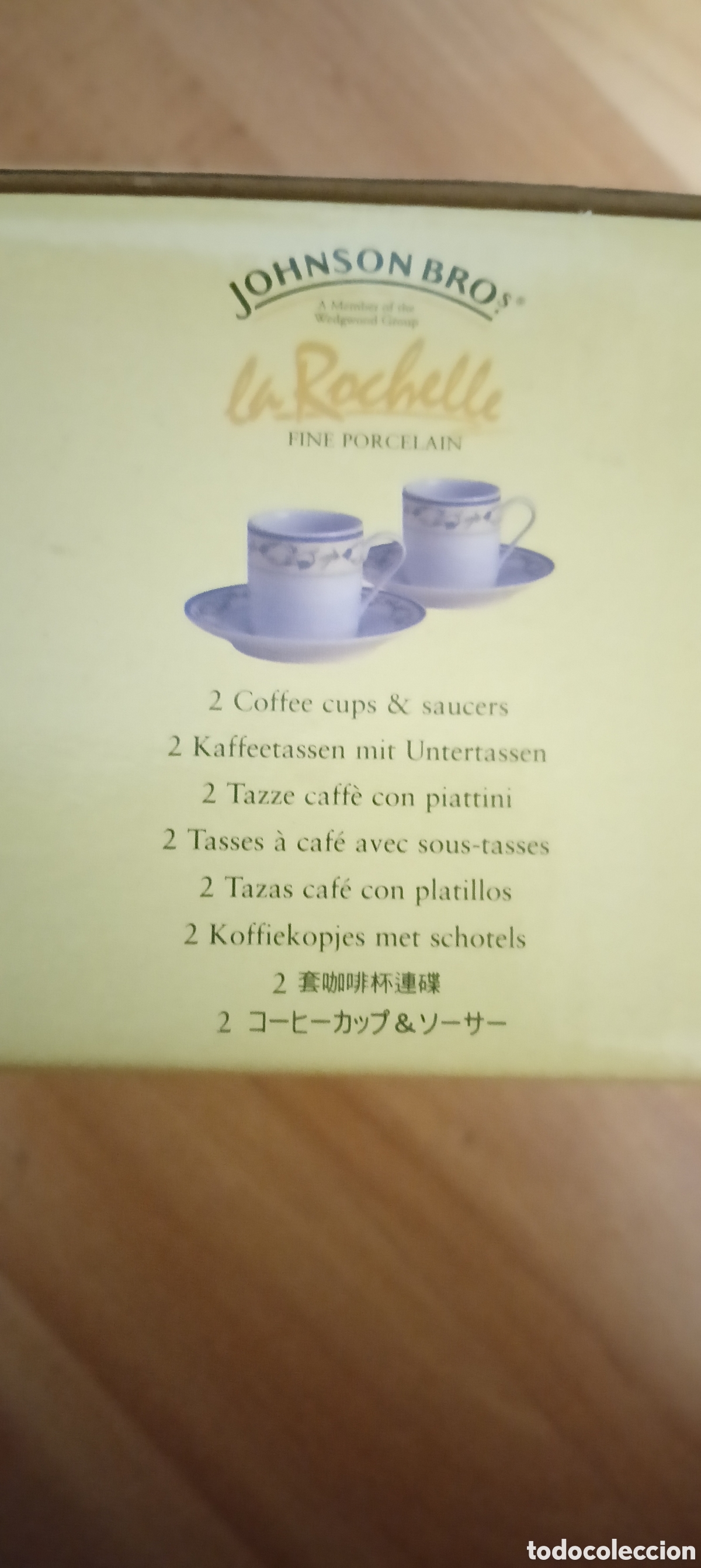 Antig&uuml;edades: Lote de 6 cajas de tazas de caf&eacute; - Foto 10