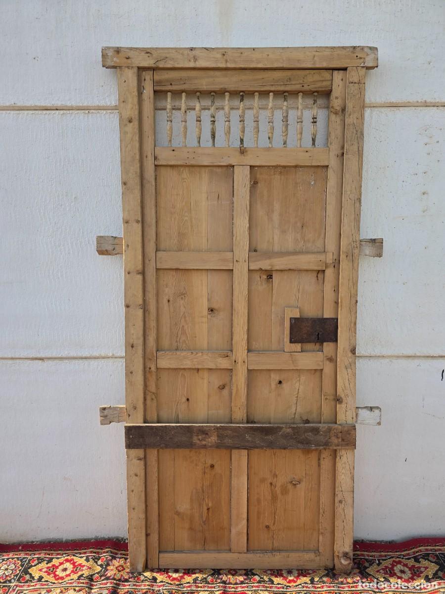 Antig&uuml;edades: Puerta antigua de interior - Foto 4
