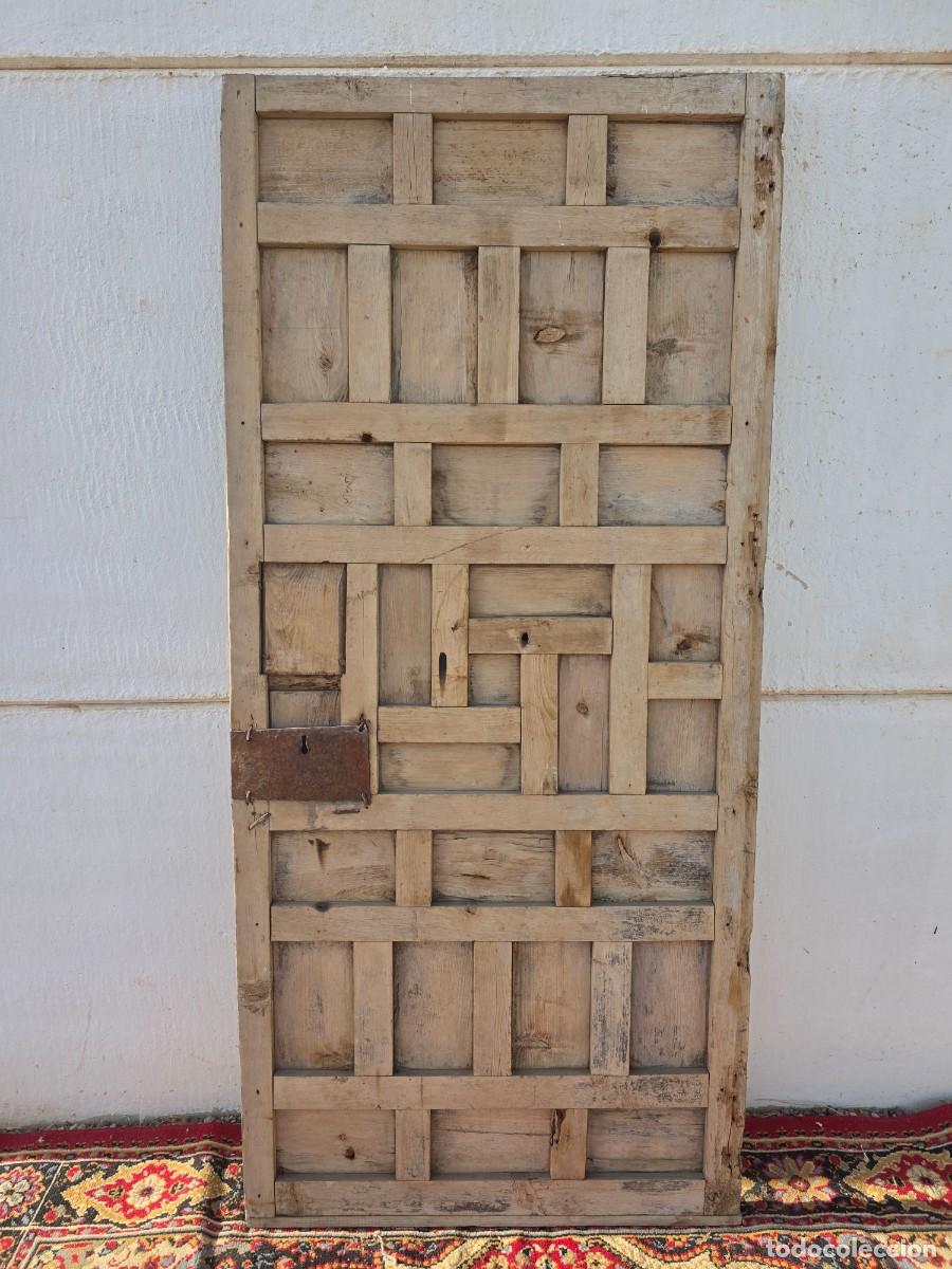 Antig&uuml;edades: Puerta antigua de interior - Foto 3