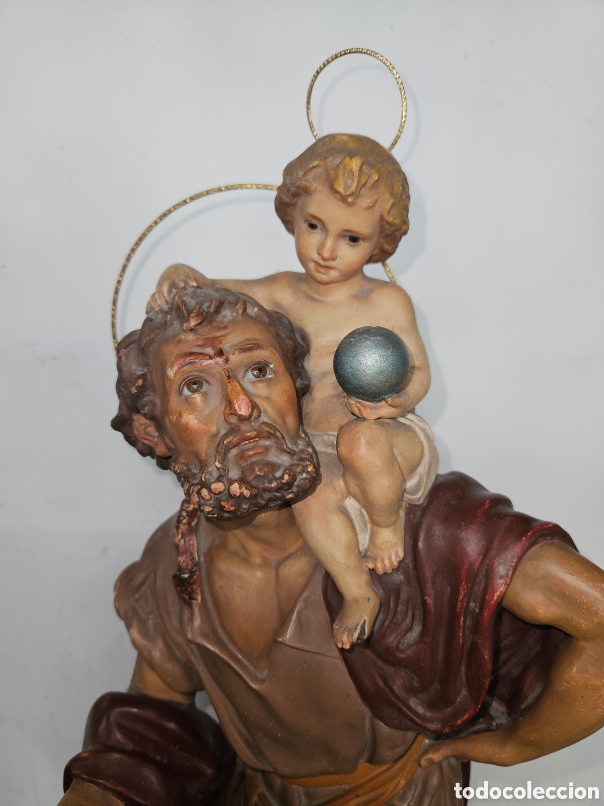 Antig&uuml;edades: Estatua de San Cristobal - Foto 2