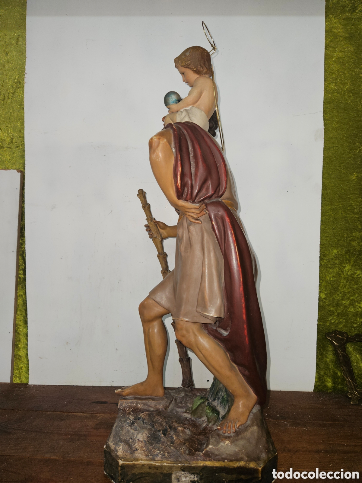 Antig&uuml;edades: Estatua de San Cristobal - Foto 3
