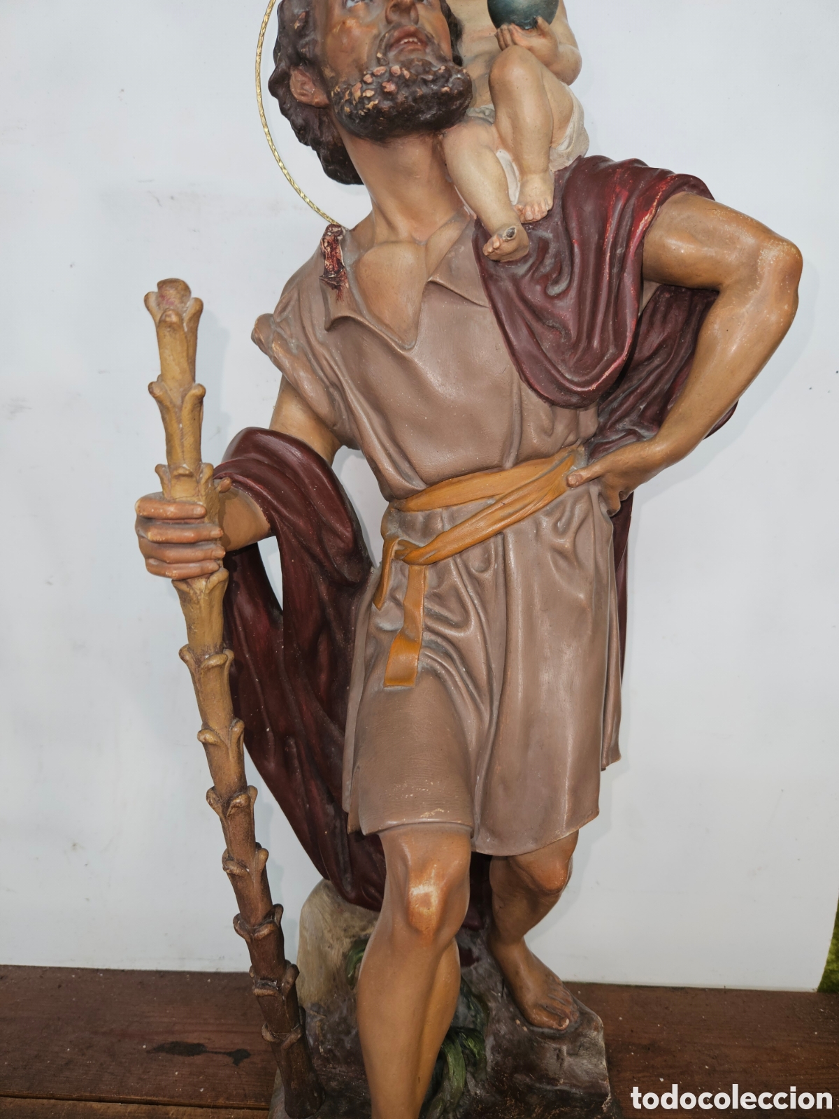 Antig&uuml;edades: Estatua de San Cristobal - Foto 4