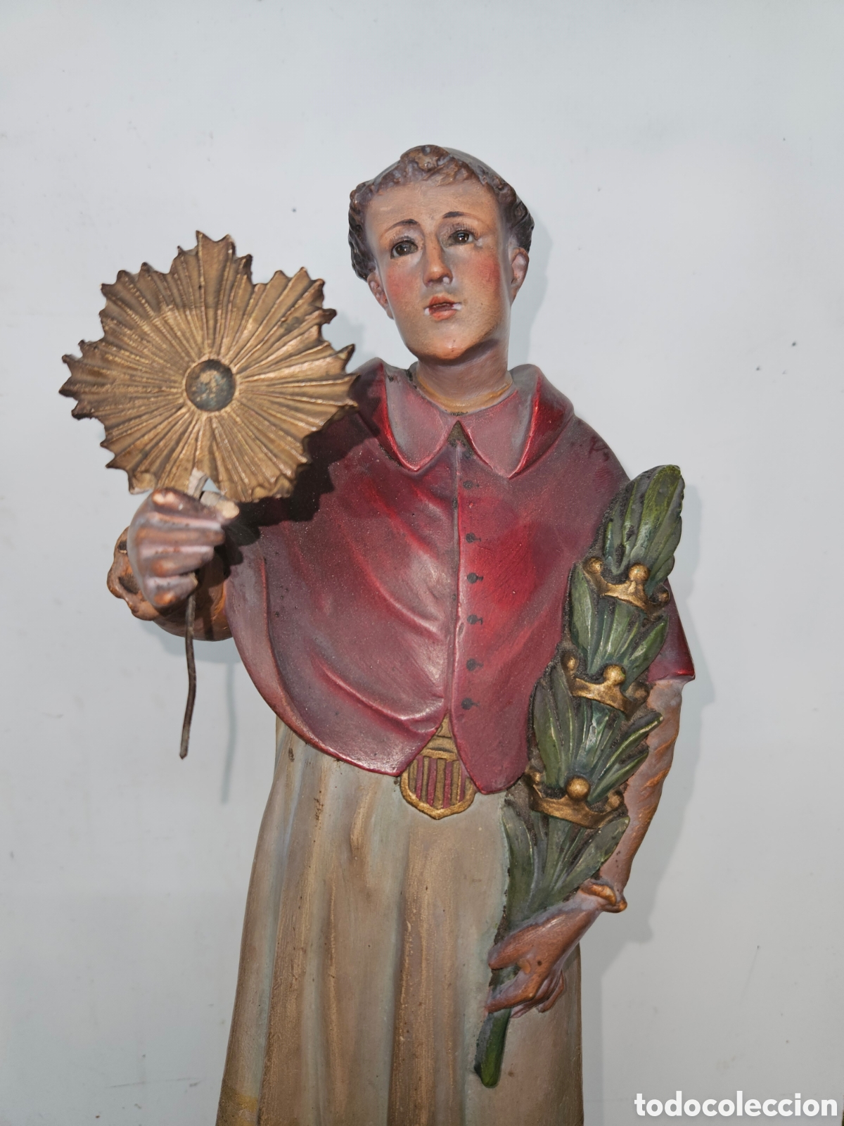 Antig&uuml;edades: Estatua San Ramon Neonato - Foto 2