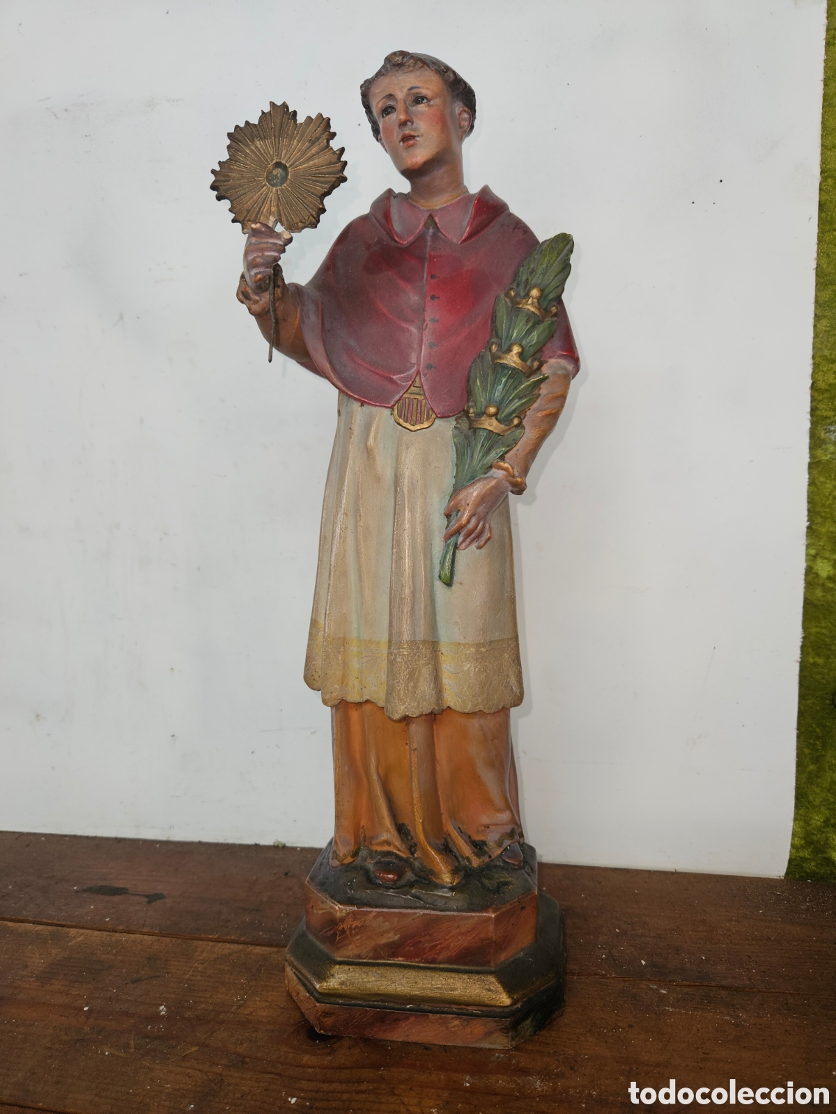 Antig&uuml;edades: Estatua San Ramon Neonato - Foto 1