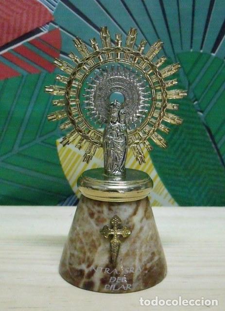 Antiquit&auml;ten: Imagen Recuerdo Virgen Nuestra Se&ntilde;ora del Pilar