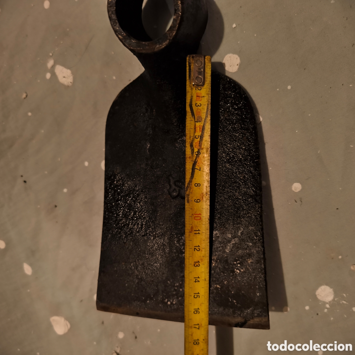 Antig&uuml;edades: Hacha de postear antiguo - Foto 4