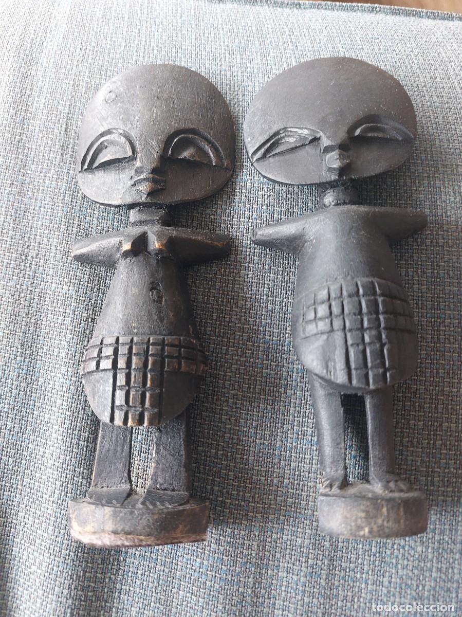 Antiguidades: arte Africano figuras maternidad Ashanti