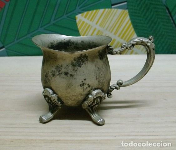 Antiques: Antigua Jarrita Lechera Metal