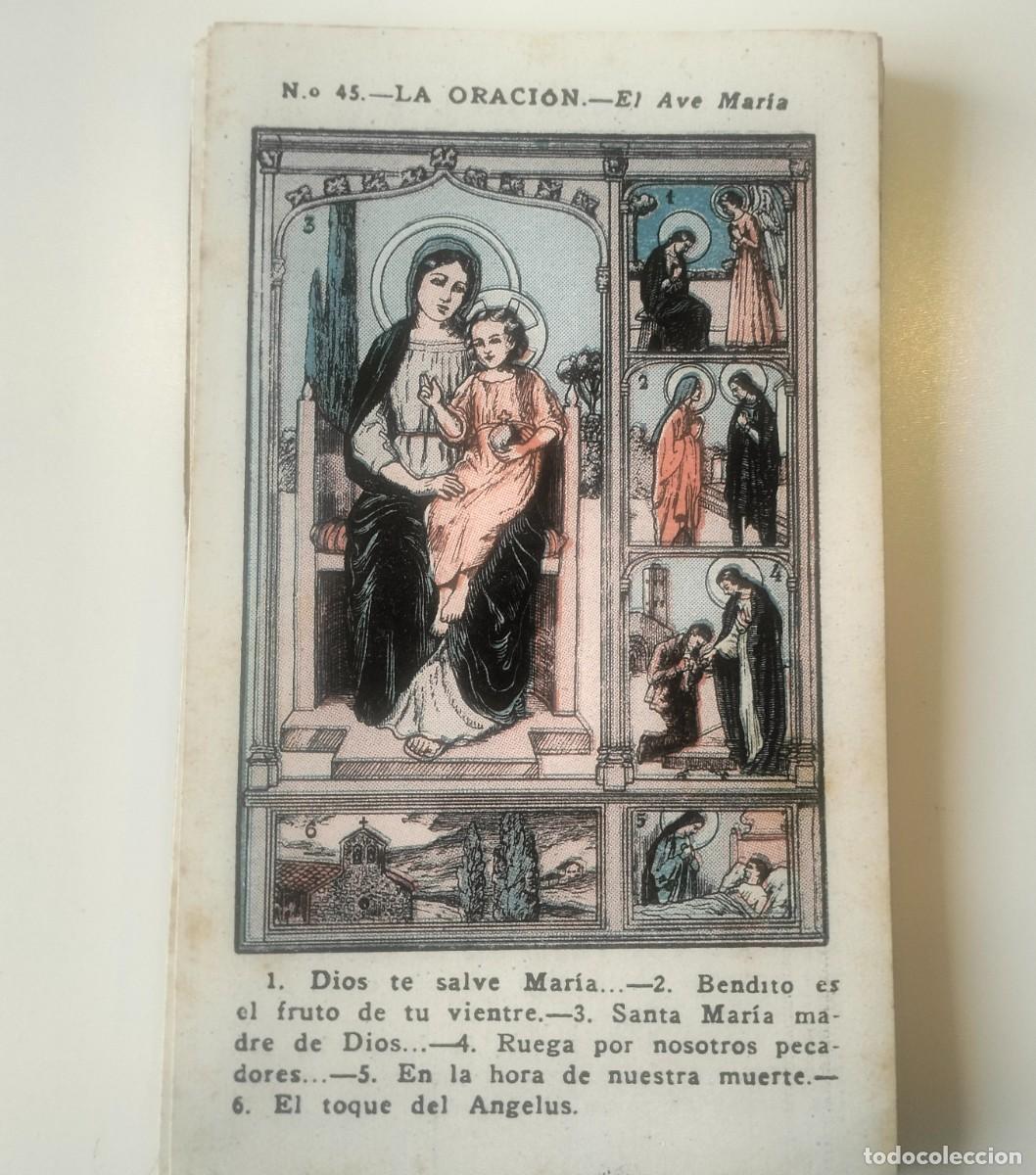 Antig&uuml;edades: CATECISMO EN 65 ESTAMPAS. COL COMPLETA. A&Ntilde;OS 40-50