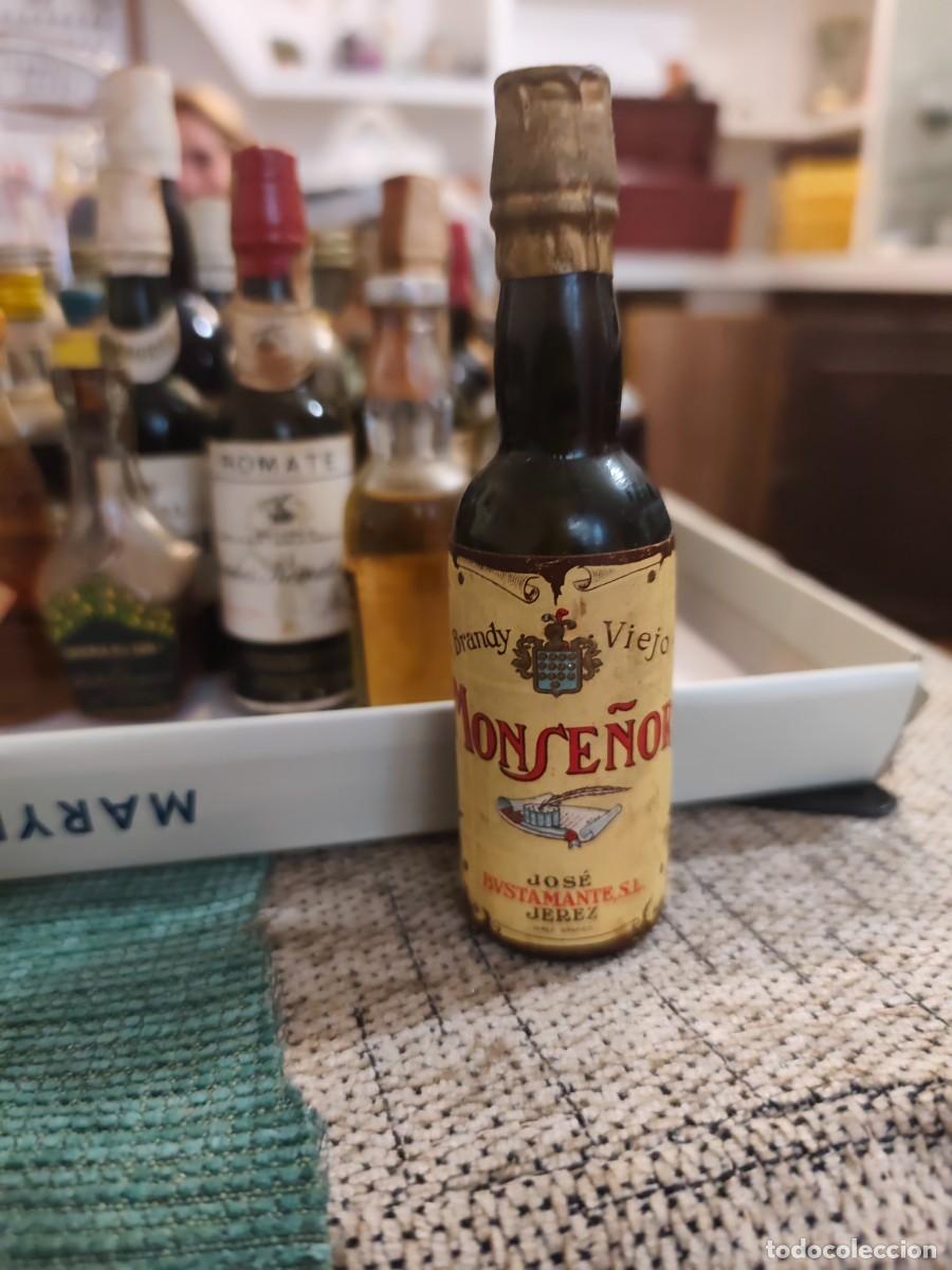 Antiques: Botellita monse&ntilde;or brandy viejo