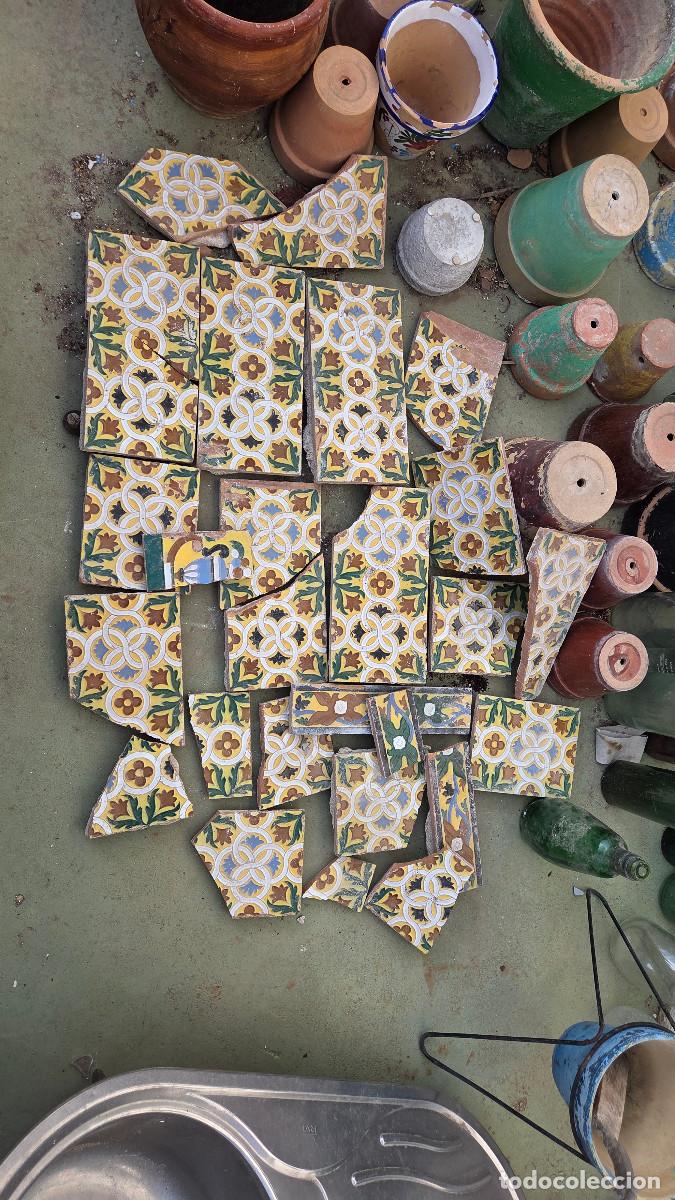 Antig&uuml;edades: lote de azulejos antiguos de triana