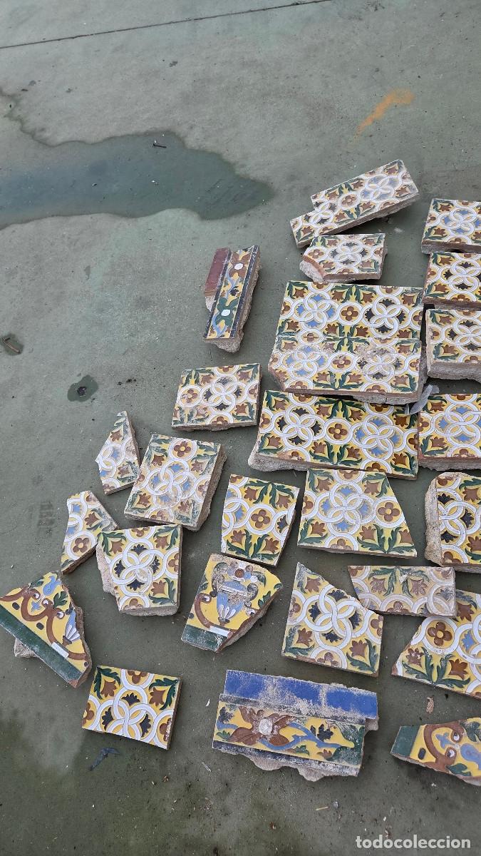Antig&uuml;edades: lotes de azulejos de triana - Foto 3