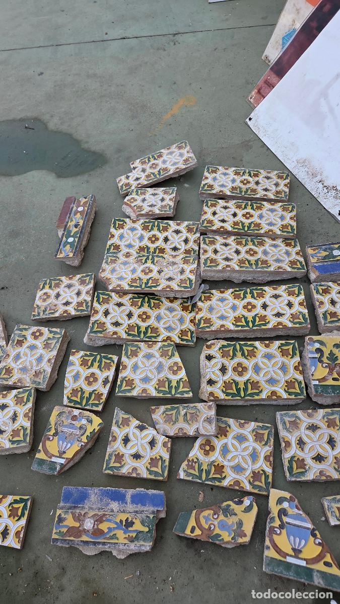 Antig&uuml;edades: lotes de azulejos de triana - Foto 4