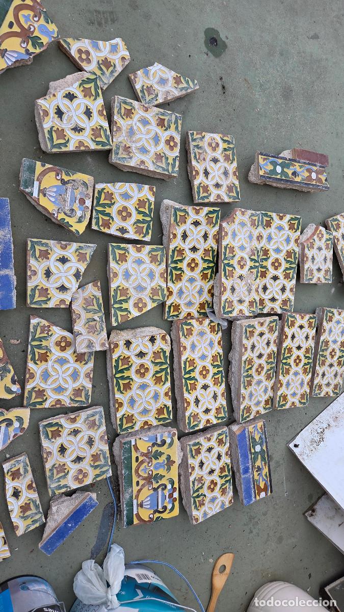 Antig&uuml;edades: lotes de azulejos de triana - Foto 5