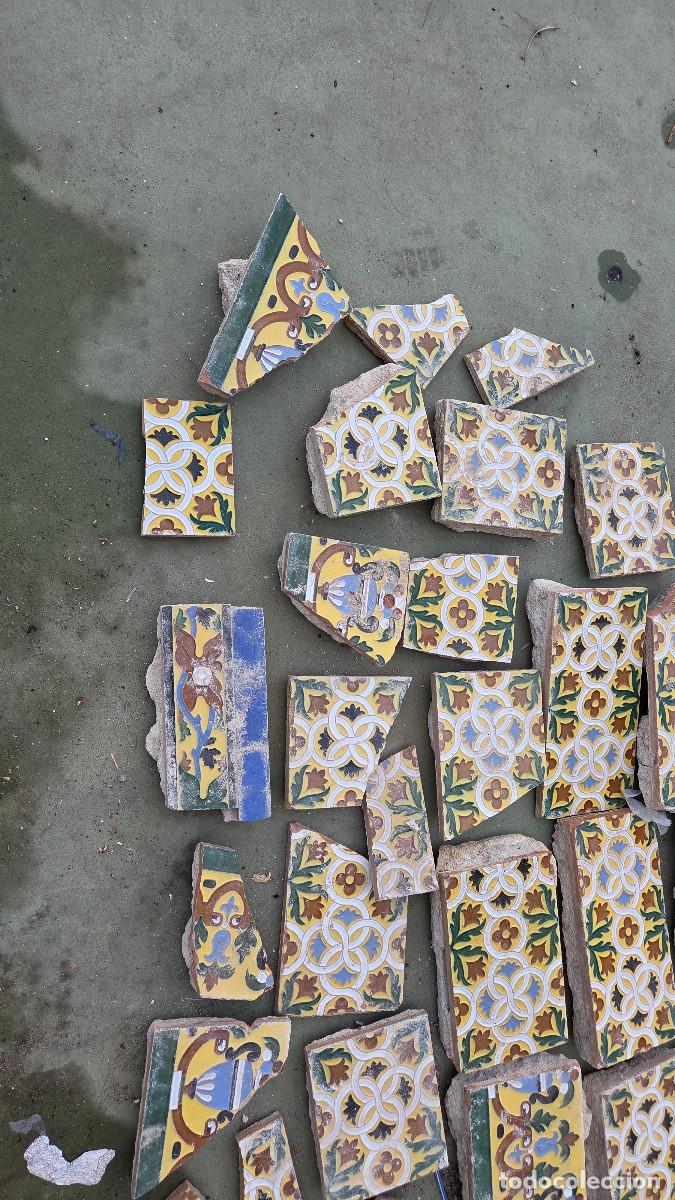 Antig&uuml;edades: lotes de azulejos de triana - Foto 6