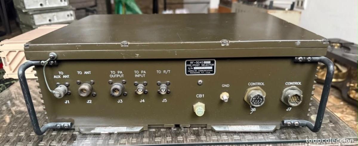 Oggetti Antichi: Harris RF-5045 Pre/Post Selector 1.6-30 MHz HF Tactical Radio 10394-1000-01
