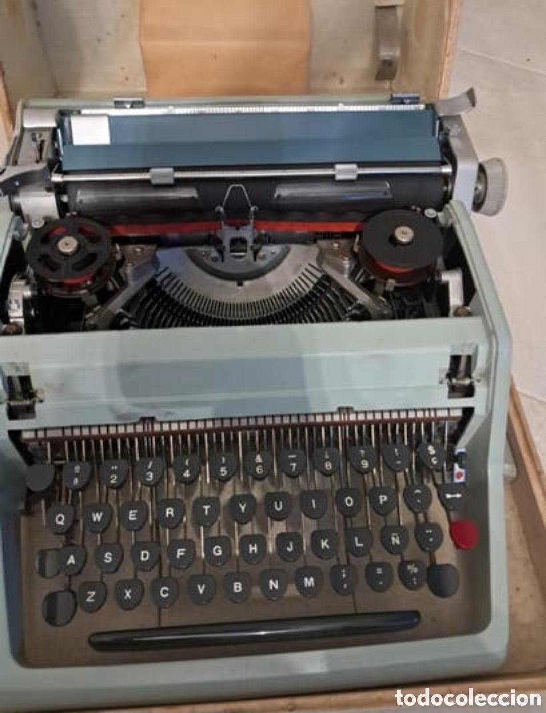 Antig&uuml;edades: M&aacute;quina de escribir Olivetti Pluma 22 - Foto 2