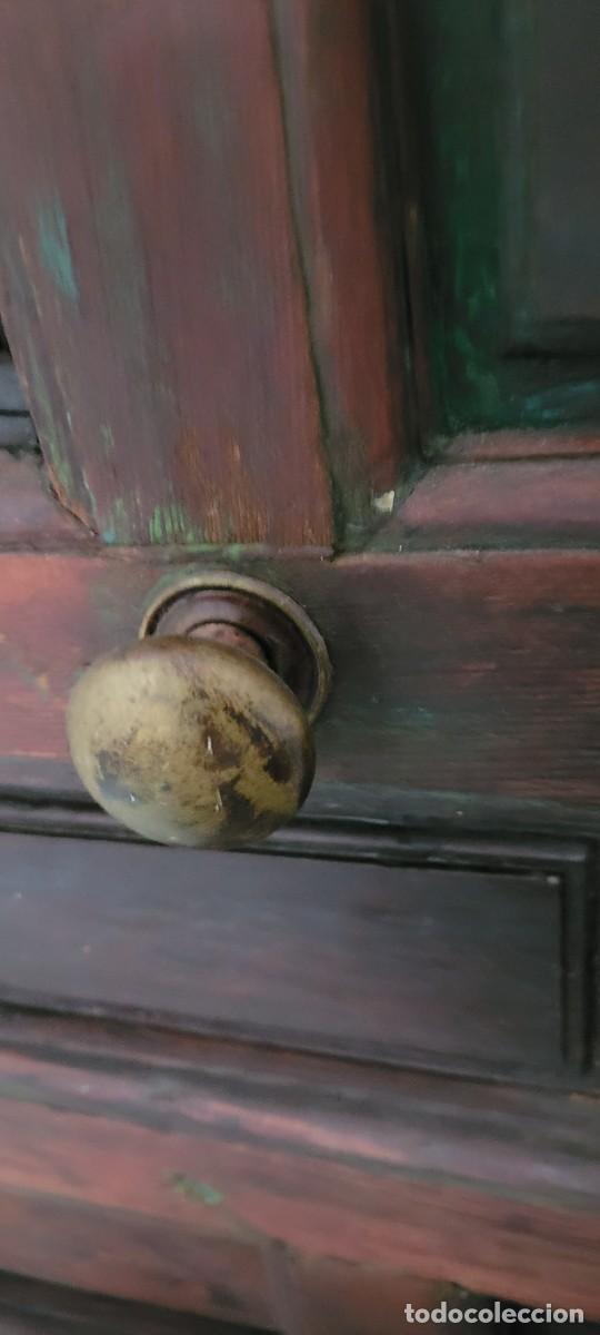Antig&uuml;edades: Puerta cuarterones antigua - Foto 4