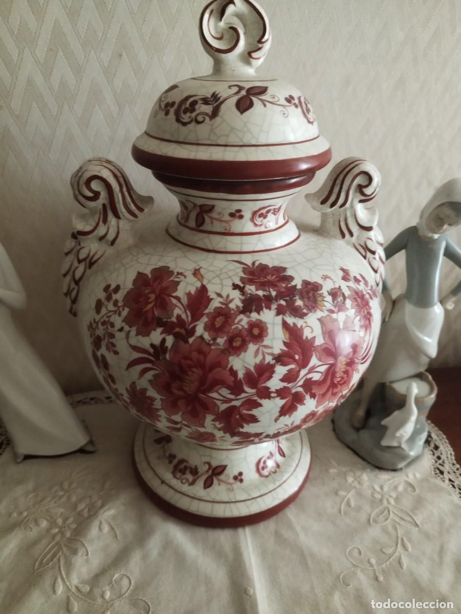 Antiques: Tibor de Porcelana valenciana Racacer