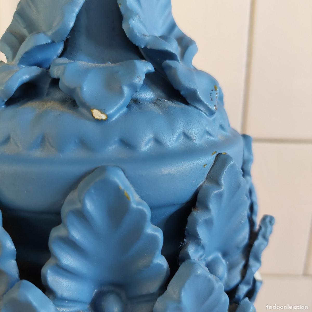 Antig&uuml;edades: Lampara de ceramica Manises - Foto 4